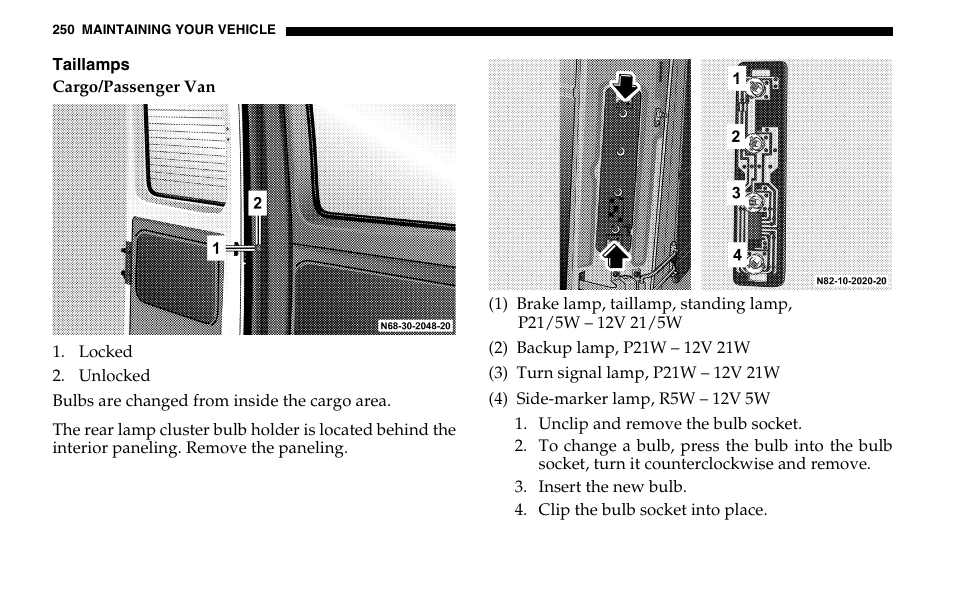 Dodge 2005 Sprinter Cab & Chassis User Manual | Page 250 / 288
