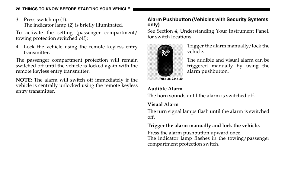 Dodge 2005 Sprinter Cab & Chassis User Manual | Page 26 / 288
