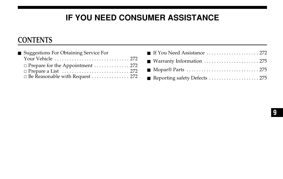 Dodge 2005 Sprinter Cab & Chassis User Manual | Page 271 / 288