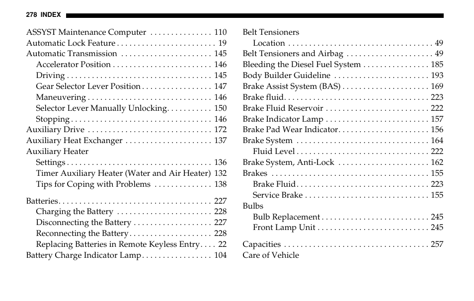 Dodge 2005 Sprinter Cab & Chassis User Manual | Page 278 / 288