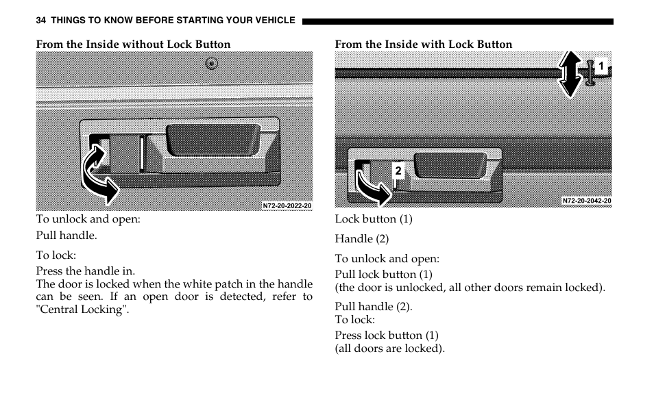 Dodge 2005 Sprinter Cab & Chassis User Manual | Page 34 / 288