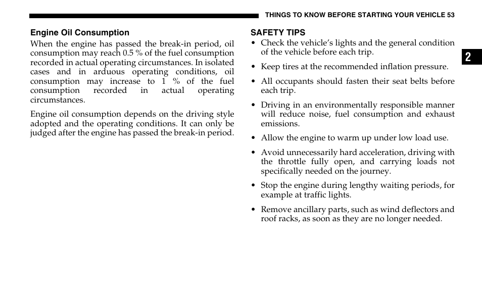 Dodge 2005 Sprinter Cab & Chassis User Manual | Page 53 / 288
