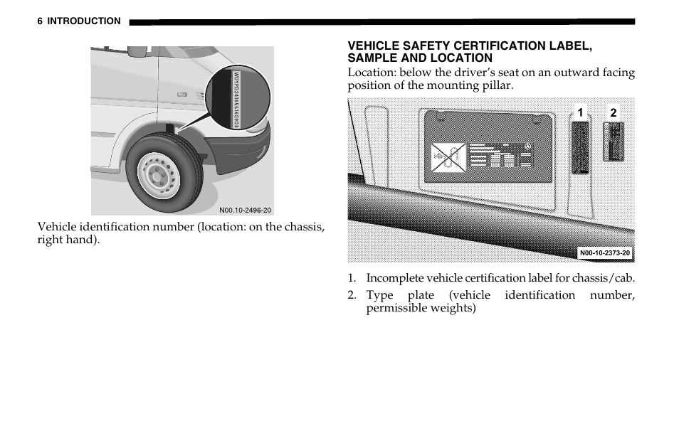 Dodge 2005 Sprinter Cab & Chassis User Manual | Page 6 / 288
