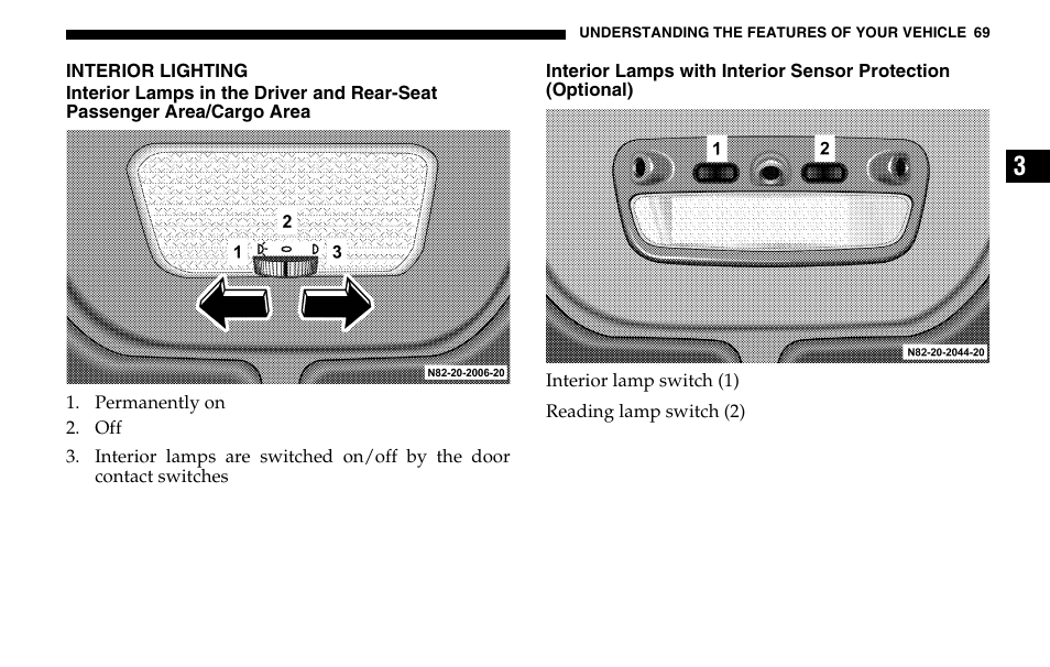 Dodge 2005 Sprinter Cab & Chassis User Manual | Page 69 / 288