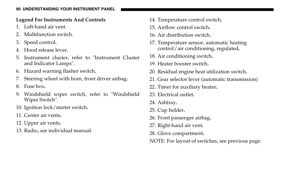 Dodge 2005 Sprinter Cab & Chassis User Manual | Page 90 / 288