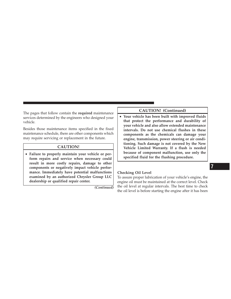 Maintenance procedures, Engine oil | Dodge 2010 Ram Chassis Cab User Manual | Page 321 / 423