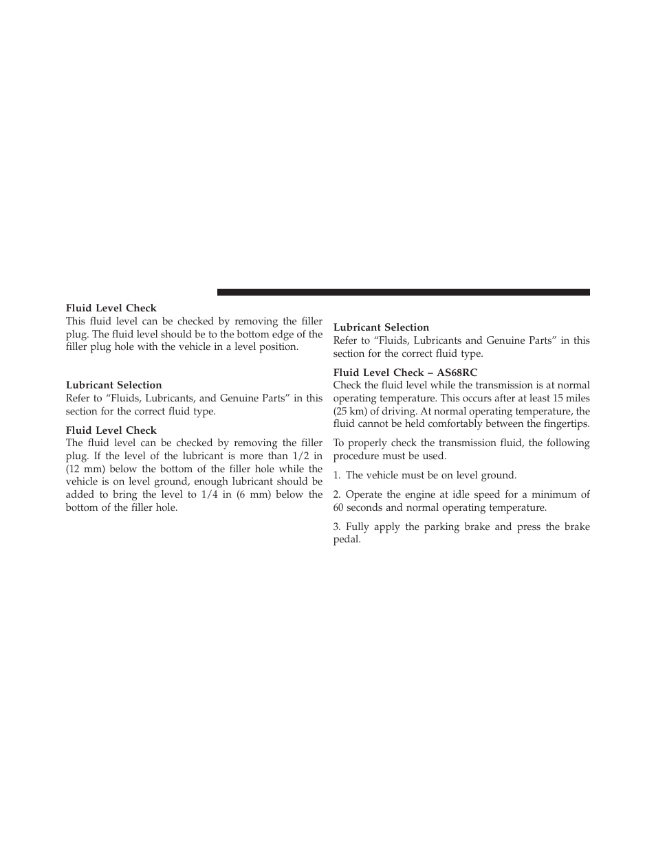 Manual transmission – if equipped, Automatic transmission – if equipped | Dodge 2010 Ram Chassis Cab User Manual | Page 344 / 423