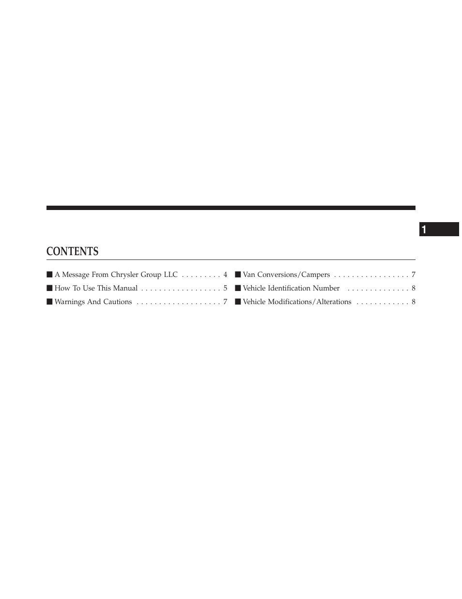 Dodge 2010 Ram Chassis Cab User Manual | Page 5 / 423