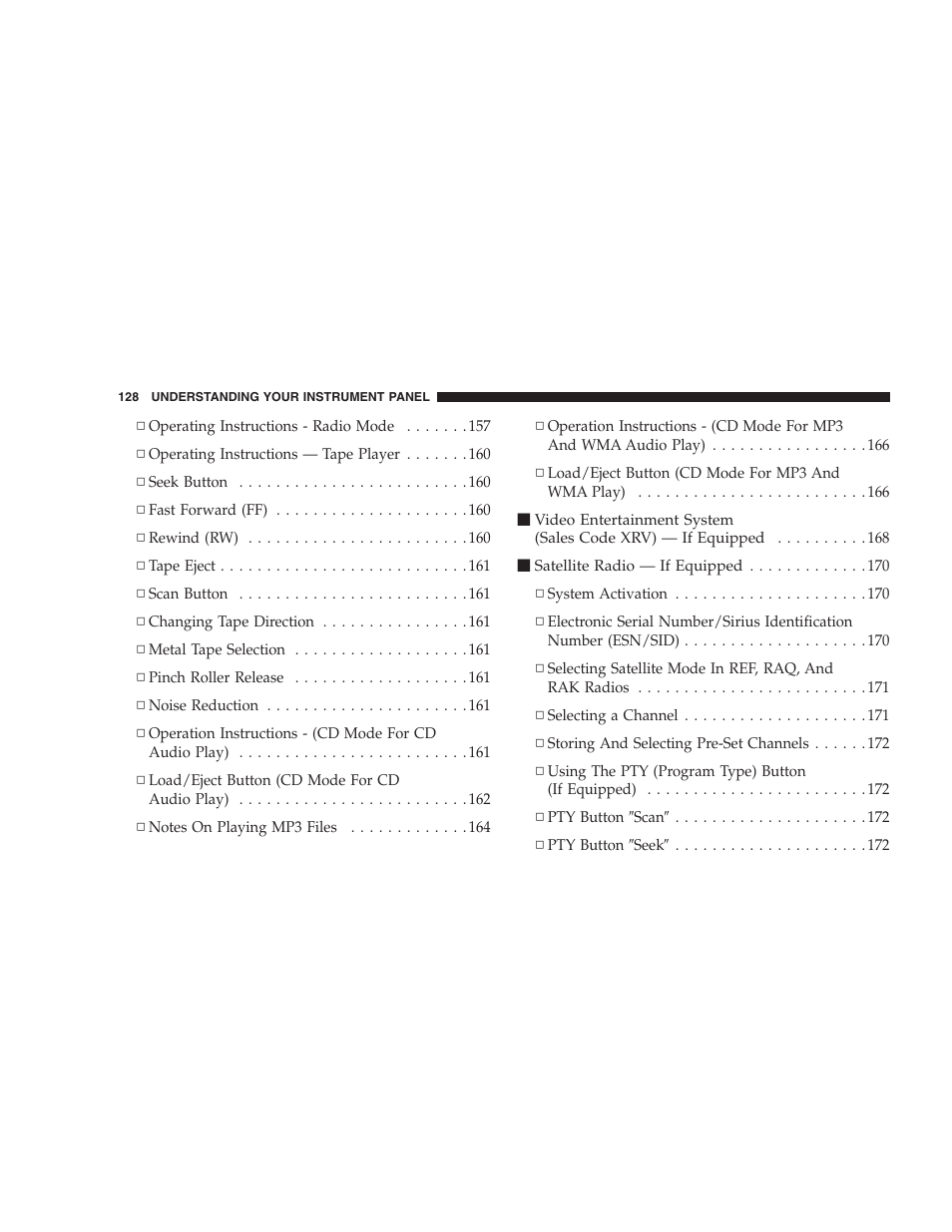 Dodge 2006 Charger SRT8 User Manual | Page 128 / 336