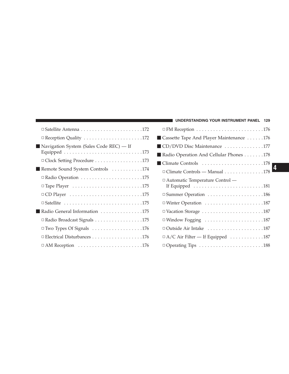 Dodge 2006 Charger SRT8 User Manual | Page 129 / 336