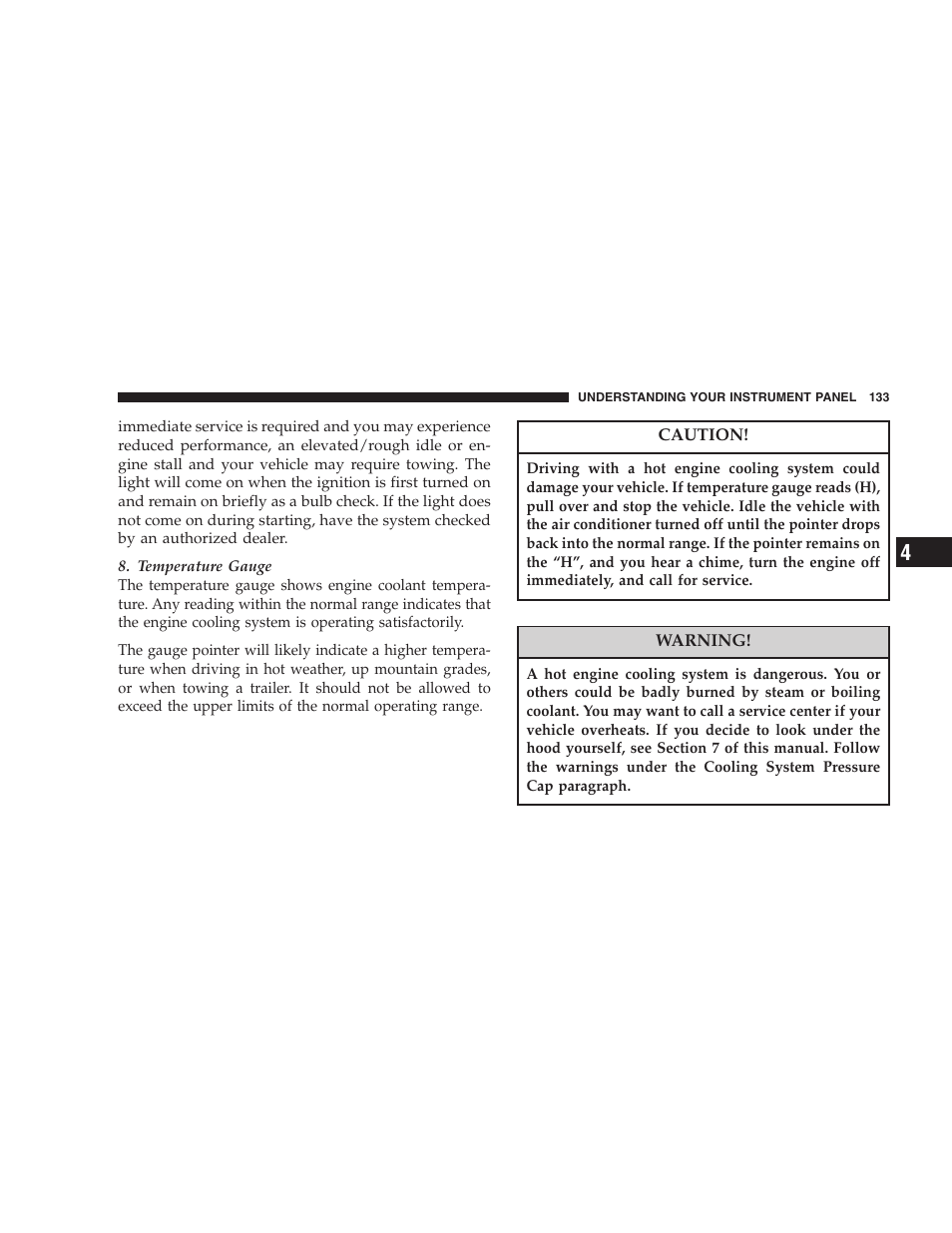 Dodge 2006 Charger SRT8 User Manual | Page 133 / 336