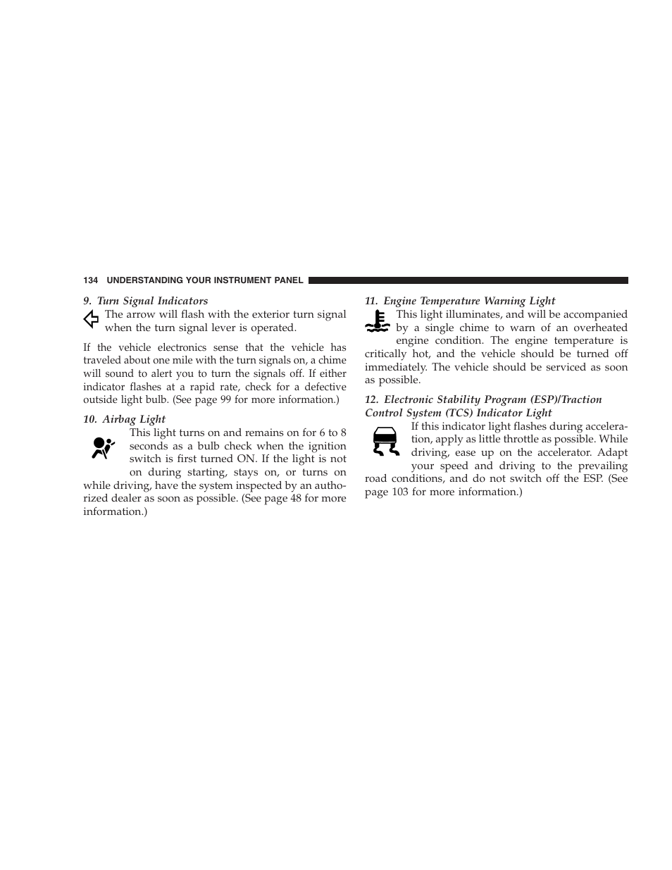 Dodge 2006 Charger SRT8 User Manual | Page 134 / 336