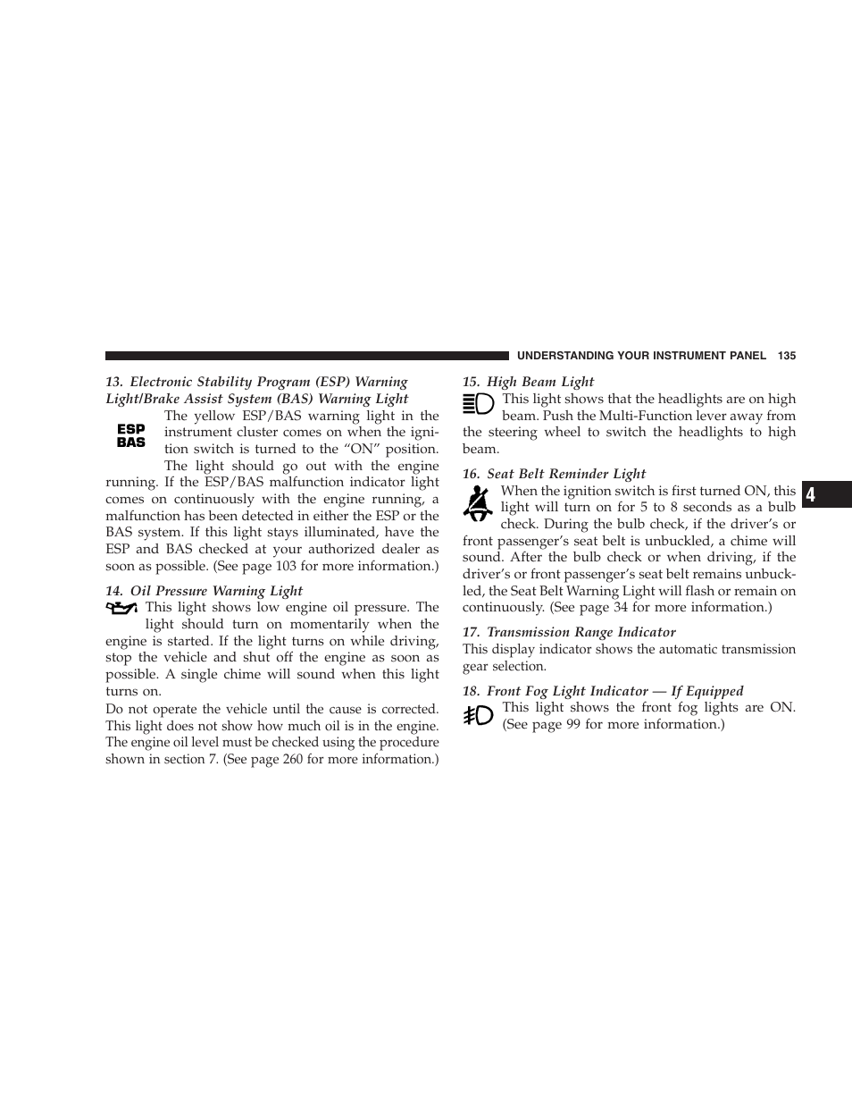 Dodge 2006 Charger SRT8 User Manual | Page 135 / 336