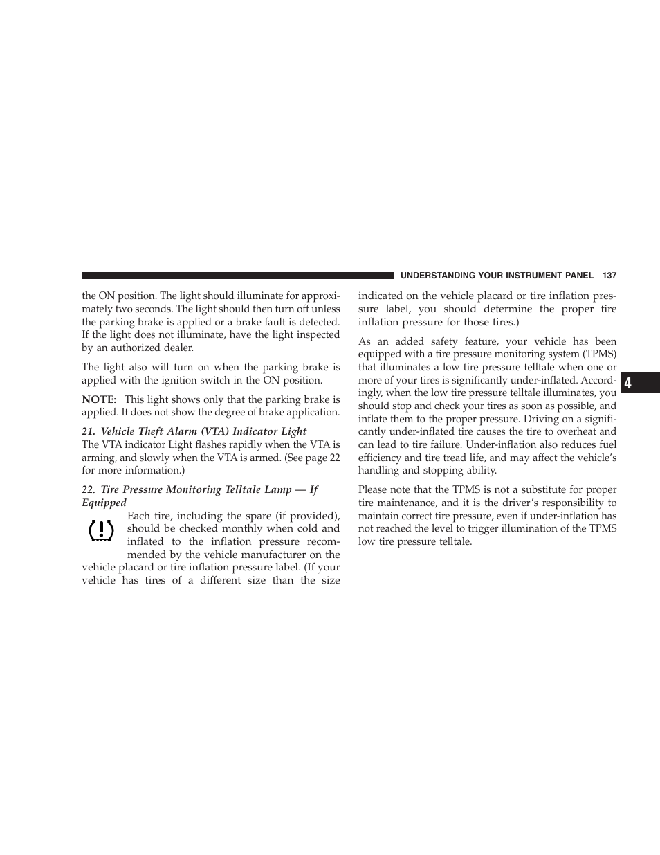Dodge 2006 Charger SRT8 User Manual | Page 137 / 336
