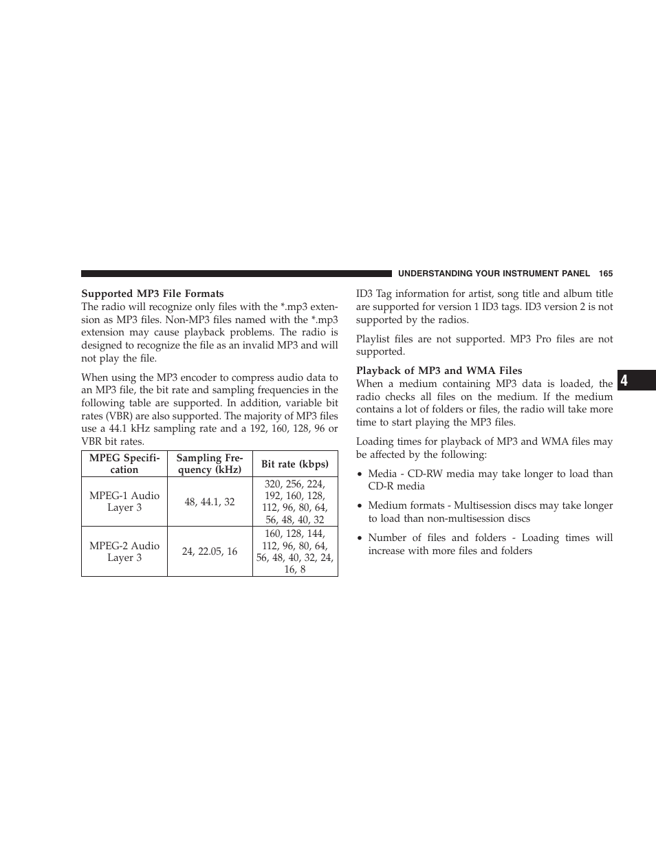 Dodge 2006 Charger SRT8 User Manual | Page 165 / 336