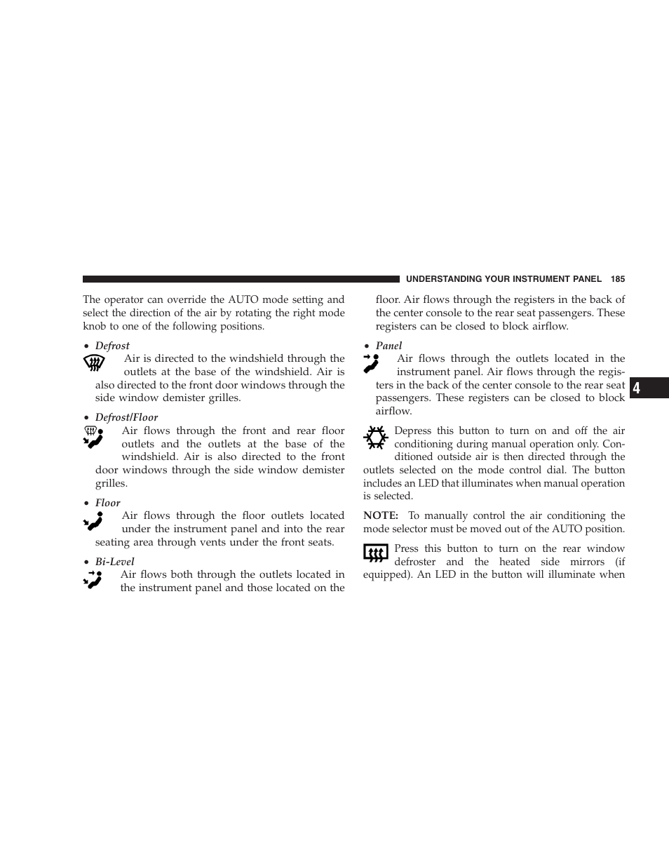 Dodge 2006 Charger SRT8 User Manual | Page 185 / 336
