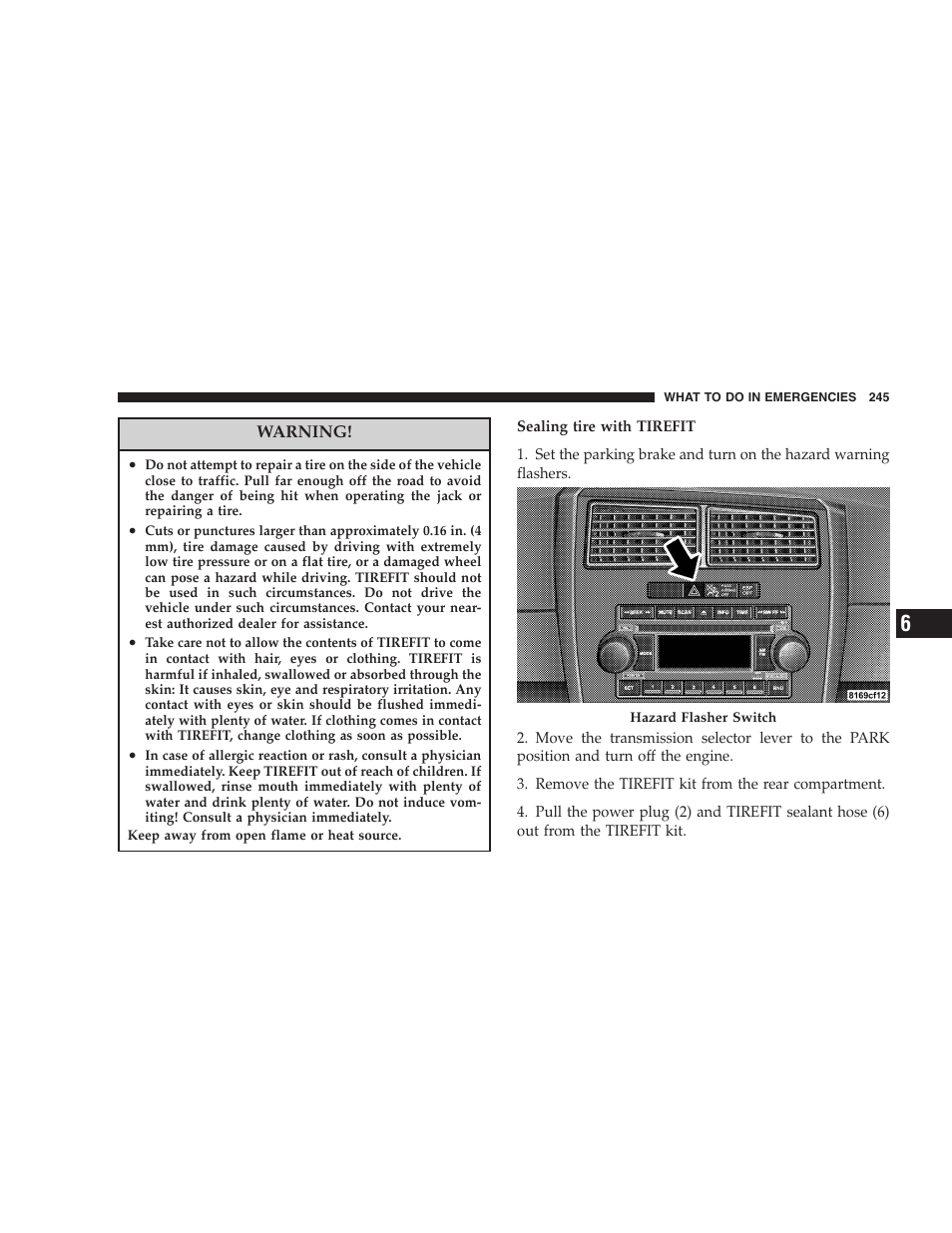 Dodge 2006 Charger SRT8 User Manual | Page 245 / 336