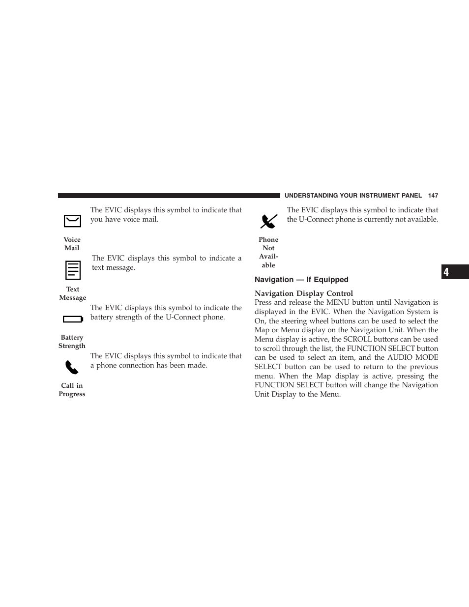 Navigation — if equipped | Dodge 2005 LX Magnum User Manual | Page 147 / 368