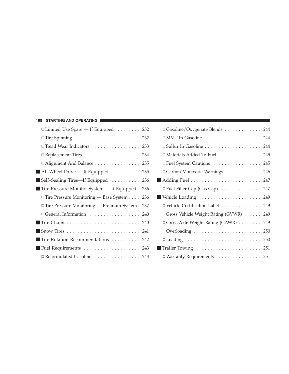 Dodge 2005 LX Magnum User Manual | Page 198 / 368