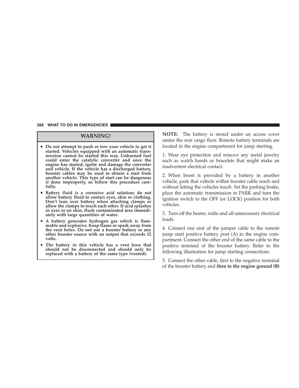 Dodge 2005 LX Magnum User Manual | Page 268 / 368