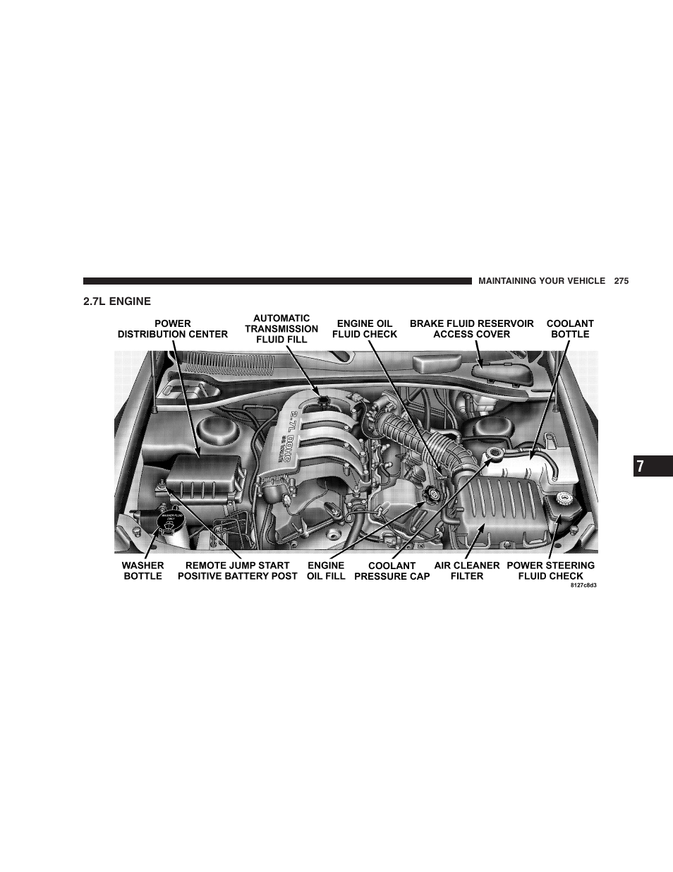 7l engine | Dodge 2005 LX Magnum User Manual | Page 275 / 368