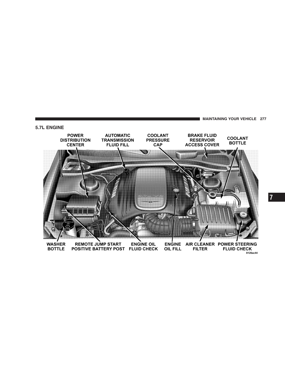 7l engine | Dodge 2005 LX Magnum User Manual | Page 277 / 368