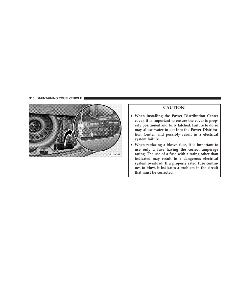 Dodge 2005 LX Magnum User Manual | Page 310 / 368