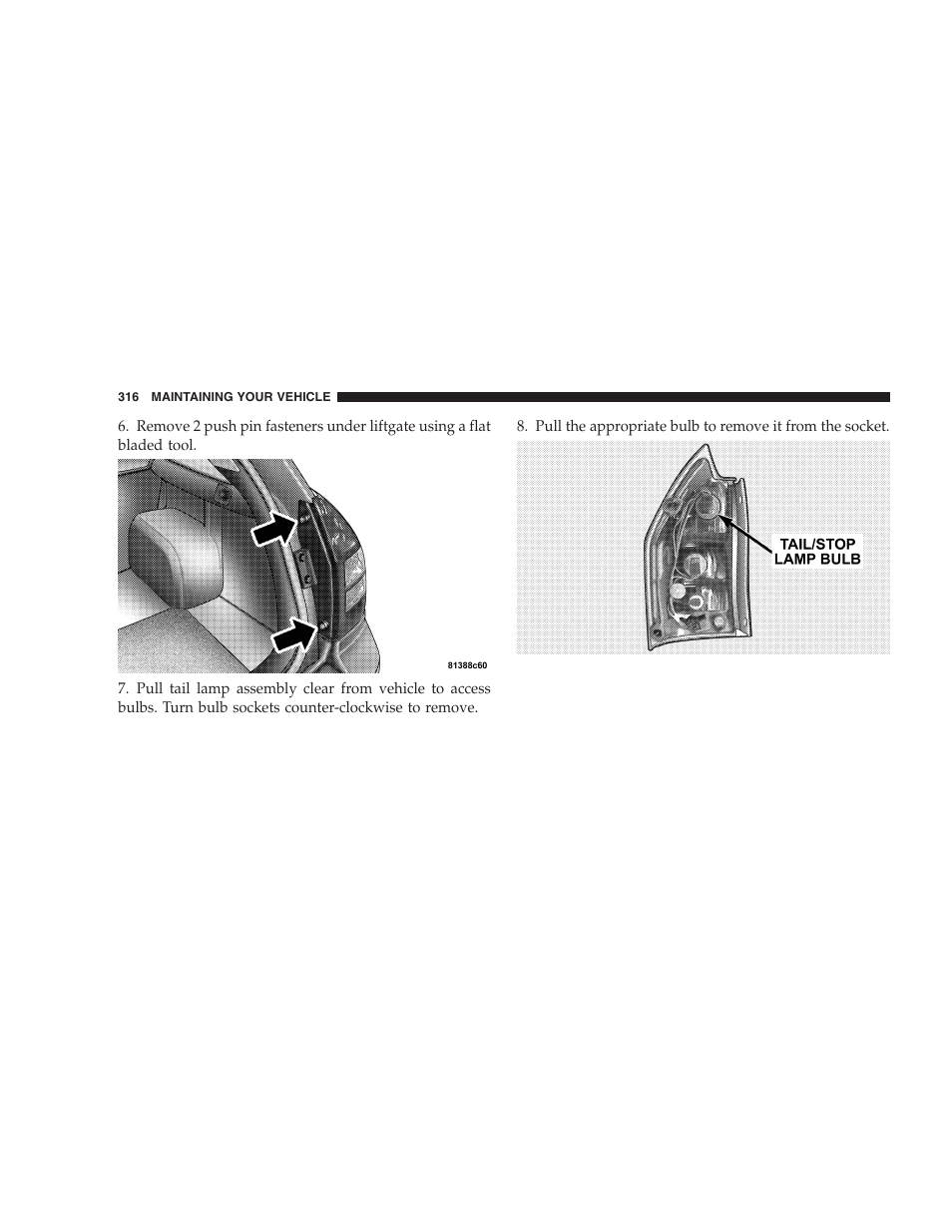 Dodge 2005 LX Magnum User Manual | Page 316 / 368