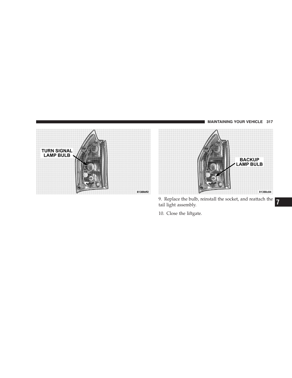 Dodge 2005 LX Magnum User Manual | Page 317 / 368