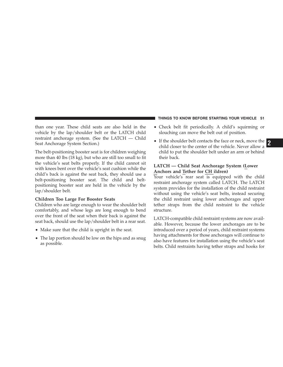 Dodge 2005 LX Magnum User Manual | Page 51 / 368