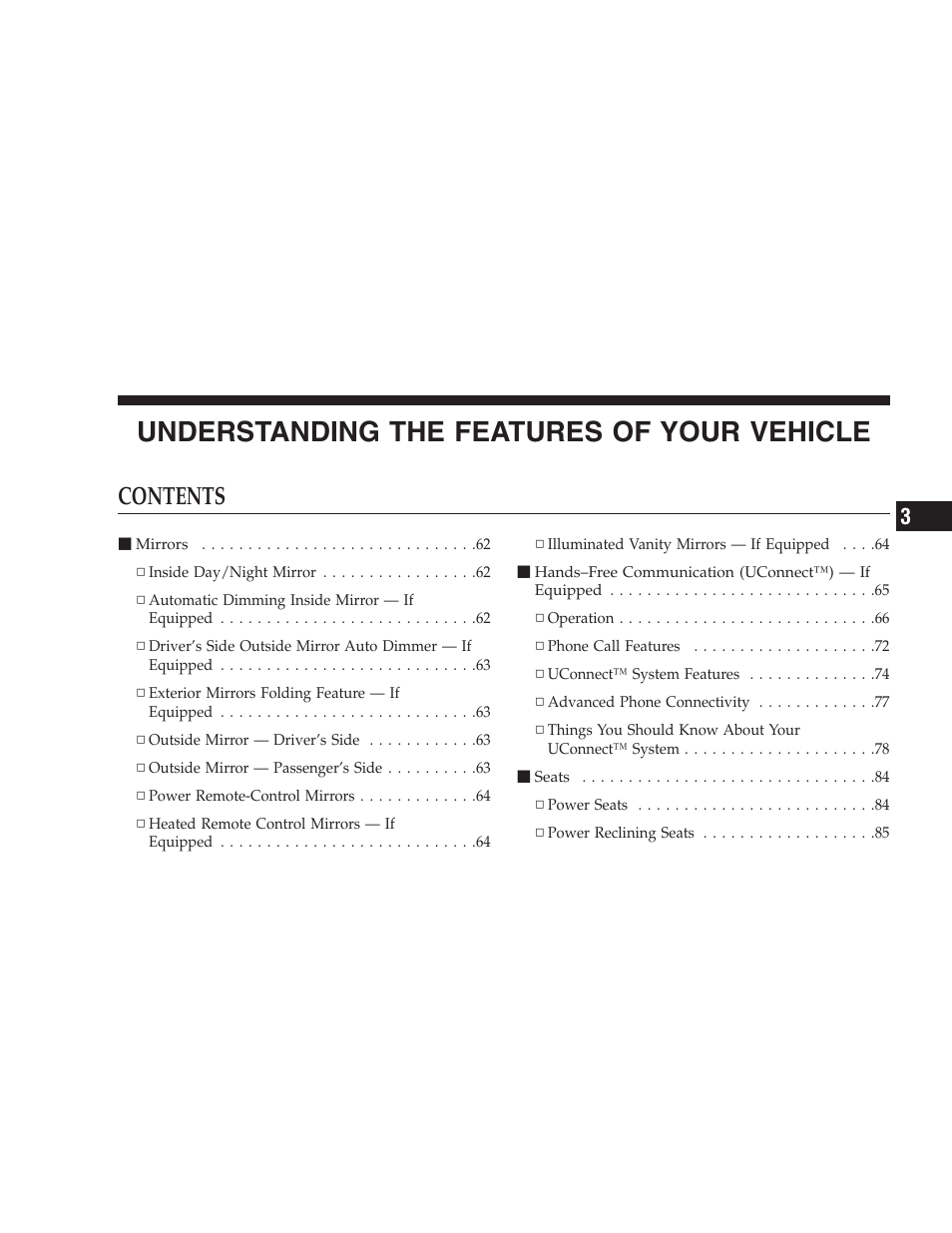 Dodge 2005 LX Magnum User Manual | Page 59 / 368