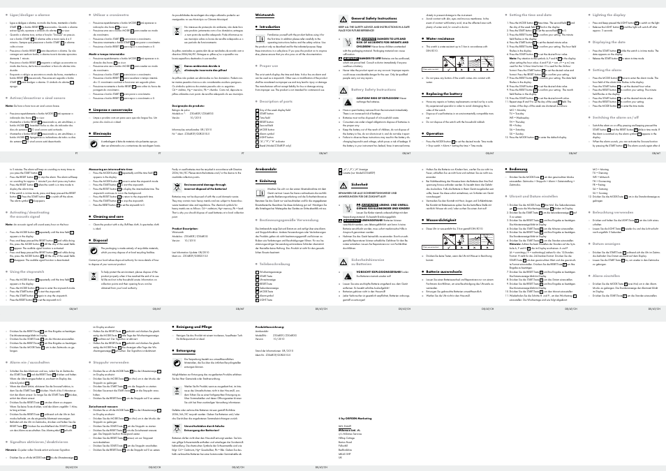 Auriol Z30483F User Manual | Page 2 / 2