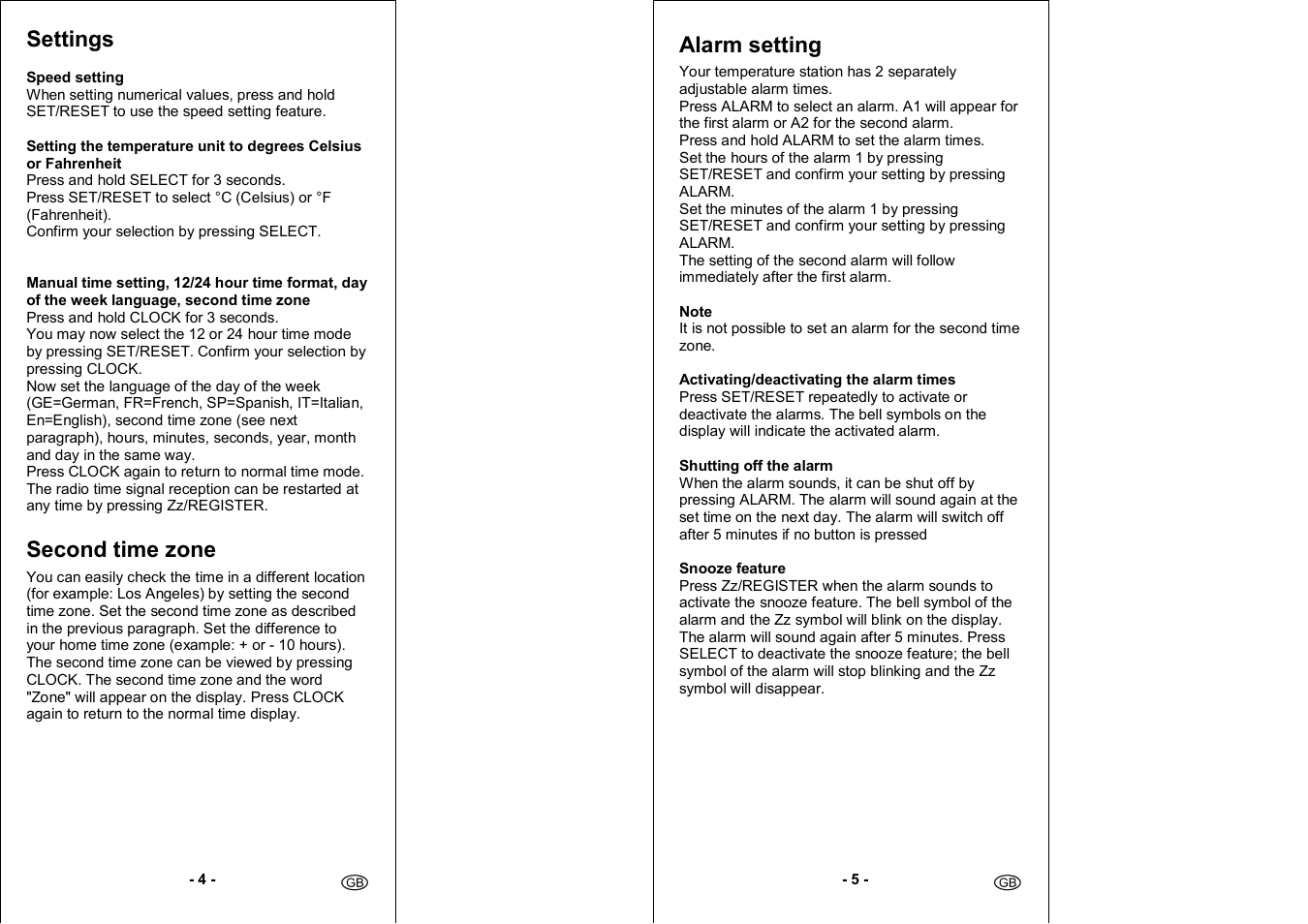 Auriol 4-LD3030 User Manual | Page 4 / 27