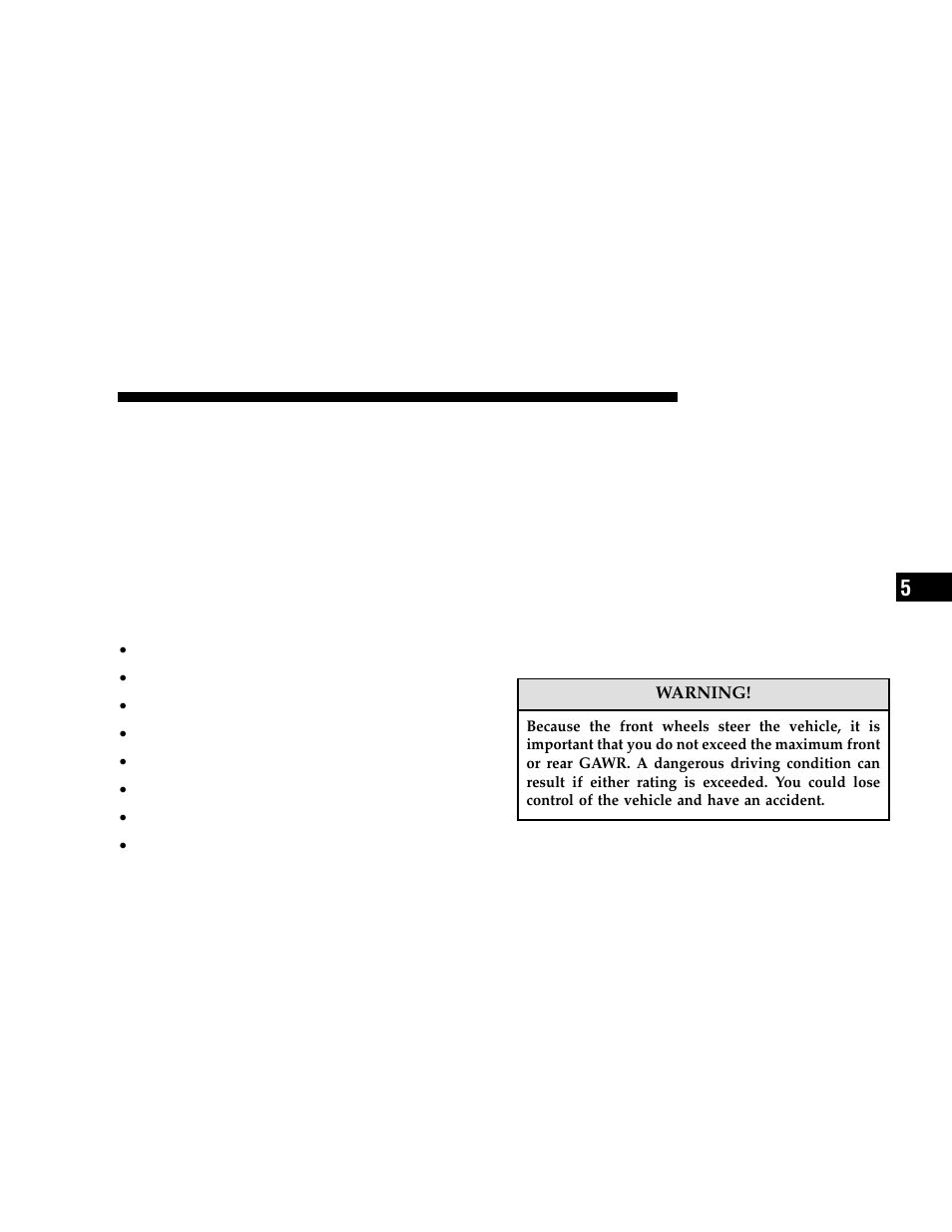 Vehicle loading, Vehicle certification label, Gross vehicle weight rating (gvwr) | Gross axle weight rating (gawr) | Dodge 2006 Charger User Manual | Page 247 / 368