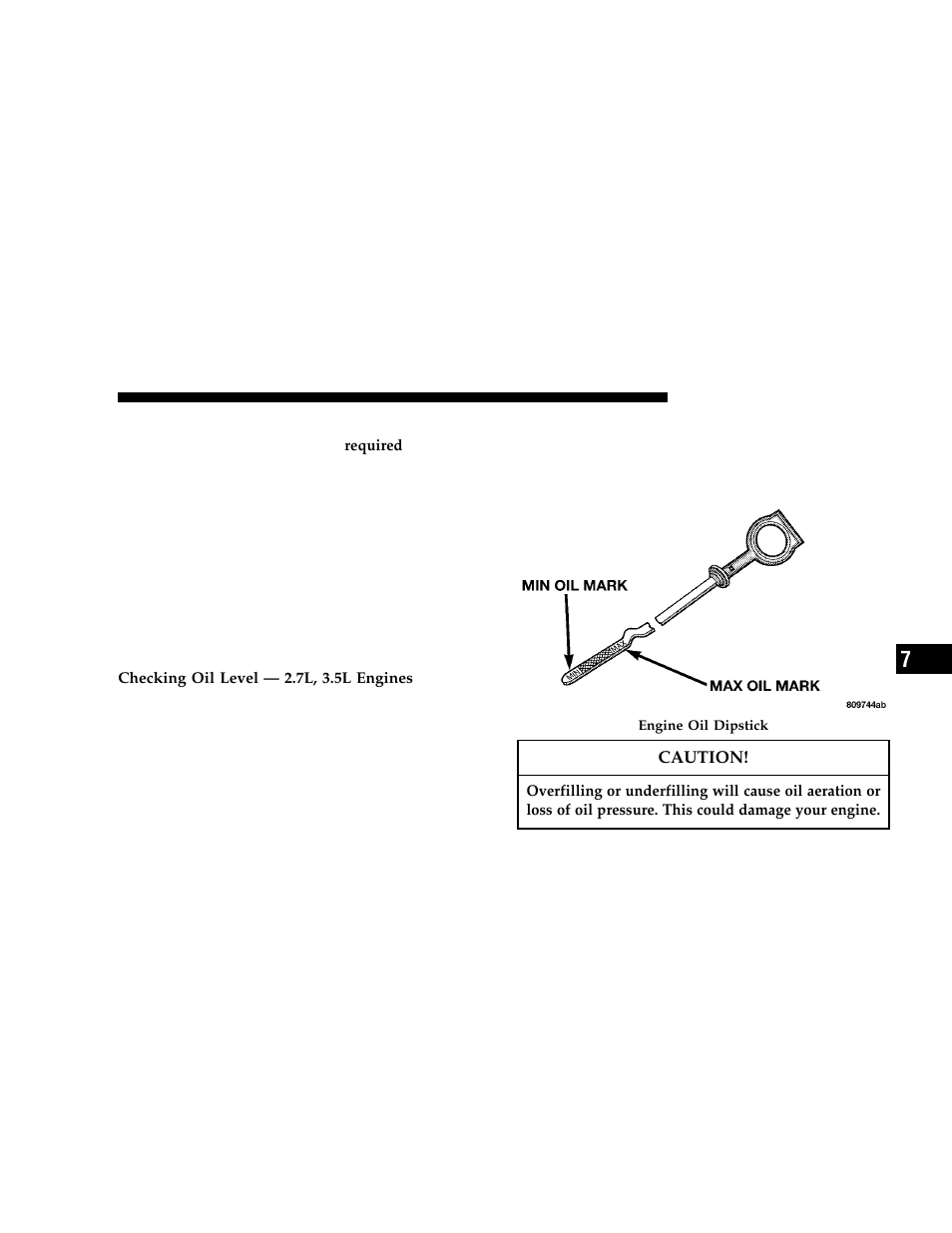 Maintenance procedures, Engine oil | Dodge 2006 Charger User Manual | Page 285 / 368