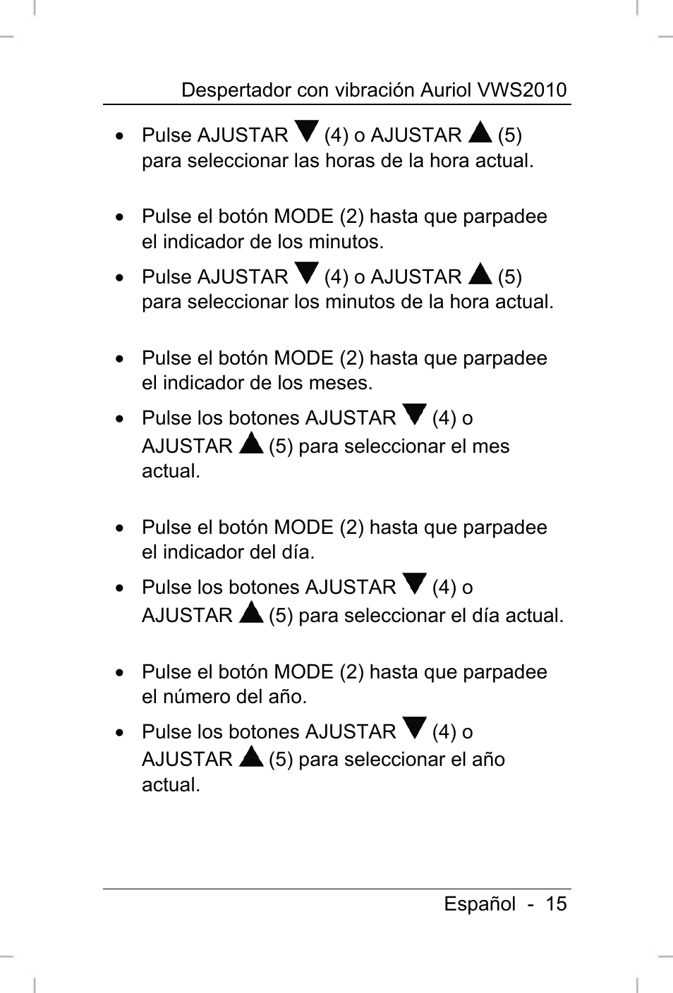 Auriol VWS 2010 User Manual | Page 16 / 88