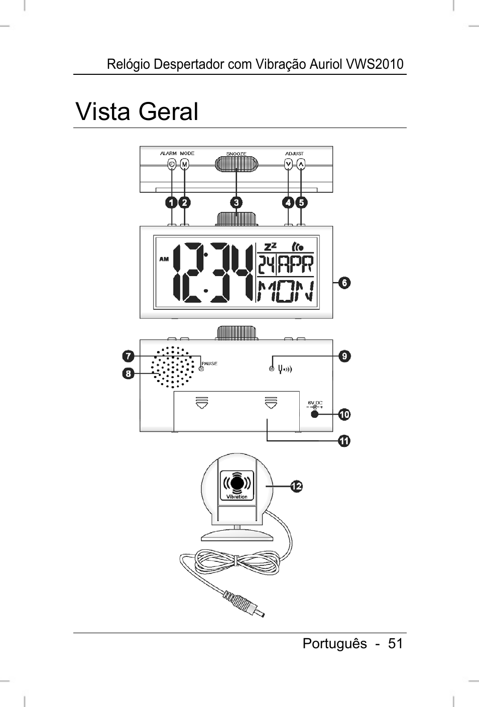 Vista geral | Auriol VWS 2010 User Manual | Page 52 / 88