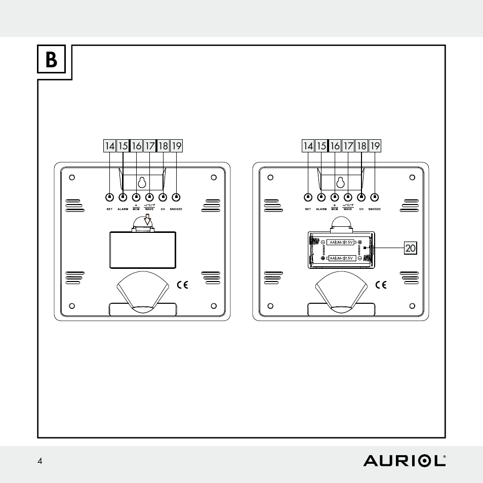 Auriol Z30398 User Manual | Page 4 / 98