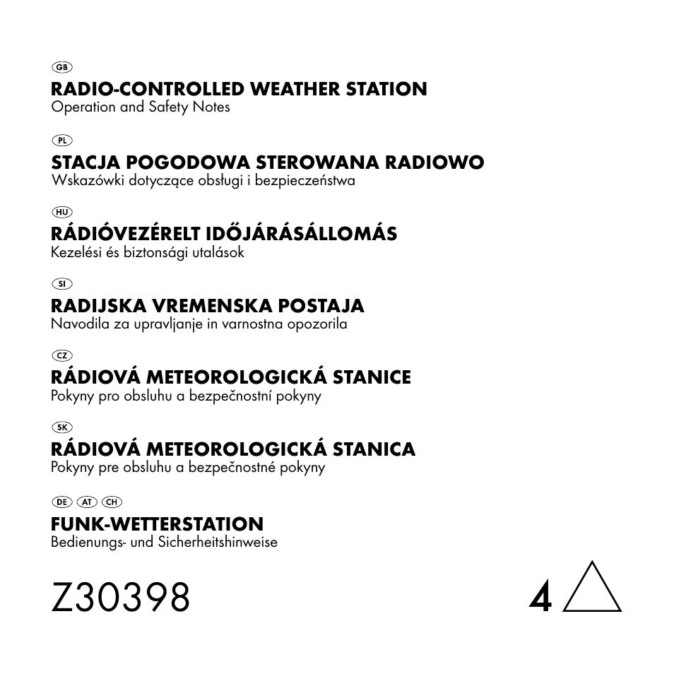 Auriol Z30398 User Manual | 131 pages