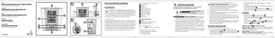 Auriol H14044 User Manual | 8 pages