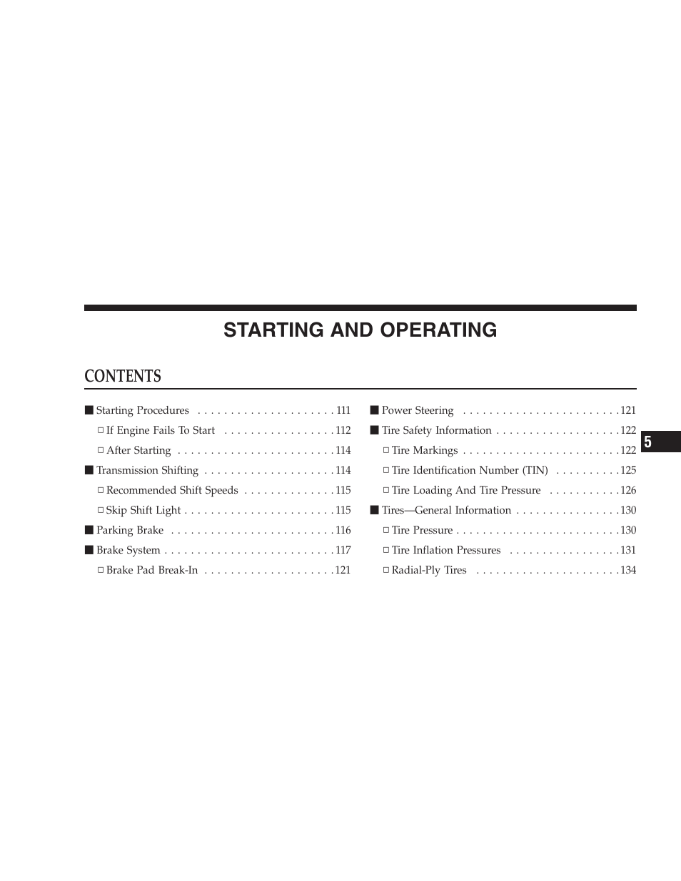 Dodge 2005 Viper User Manual | Page 109 / 264