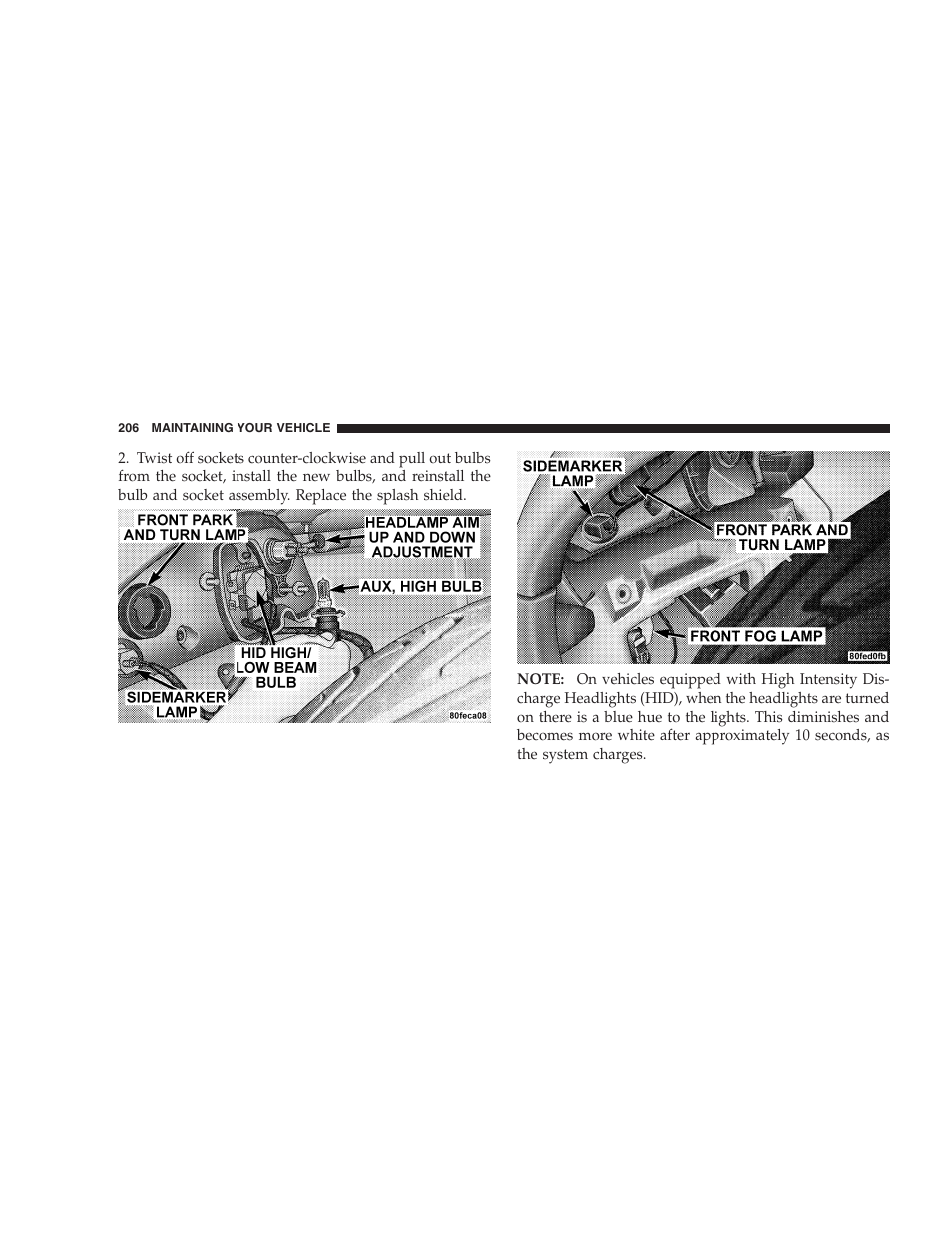 Dodge 2005 Viper User Manual | Page 206 / 264