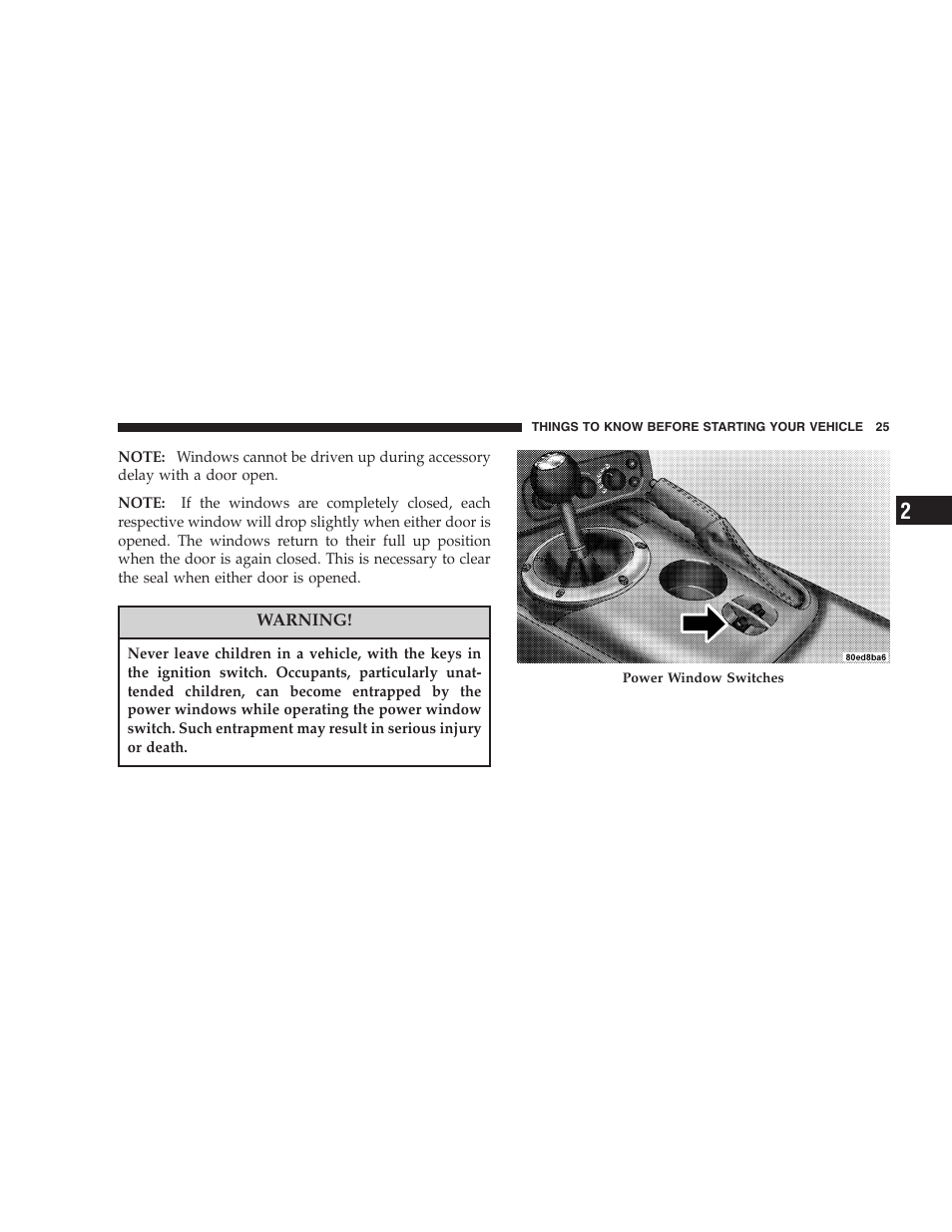 Dodge 2005 Viper User Manual | Page 25 / 264