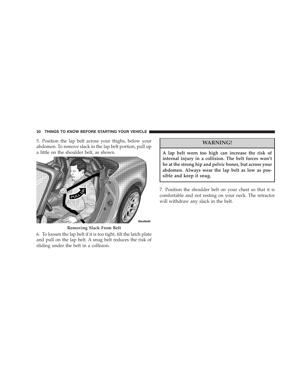 Dodge 2005 Viper User Manual | Page 30 / 264