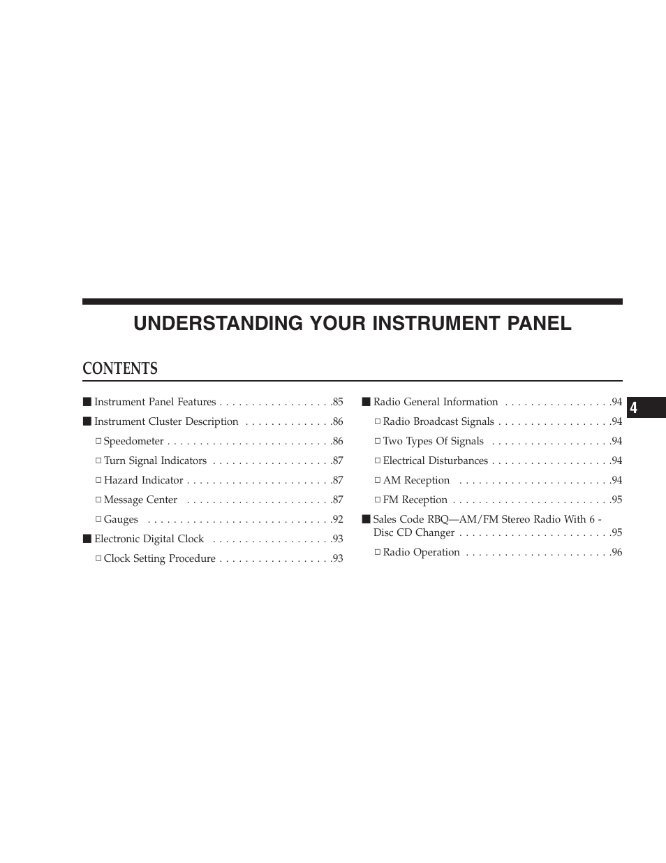 Dodge 2005 Viper User Manual | Page 83 / 264
