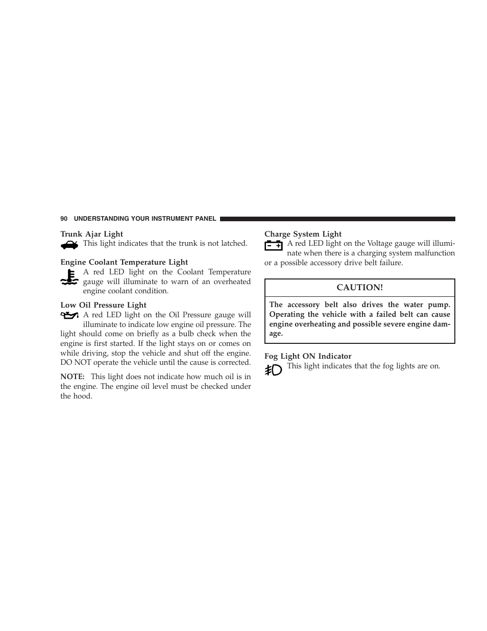 Dodge 2005 Viper User Manual | Page 90 / 264