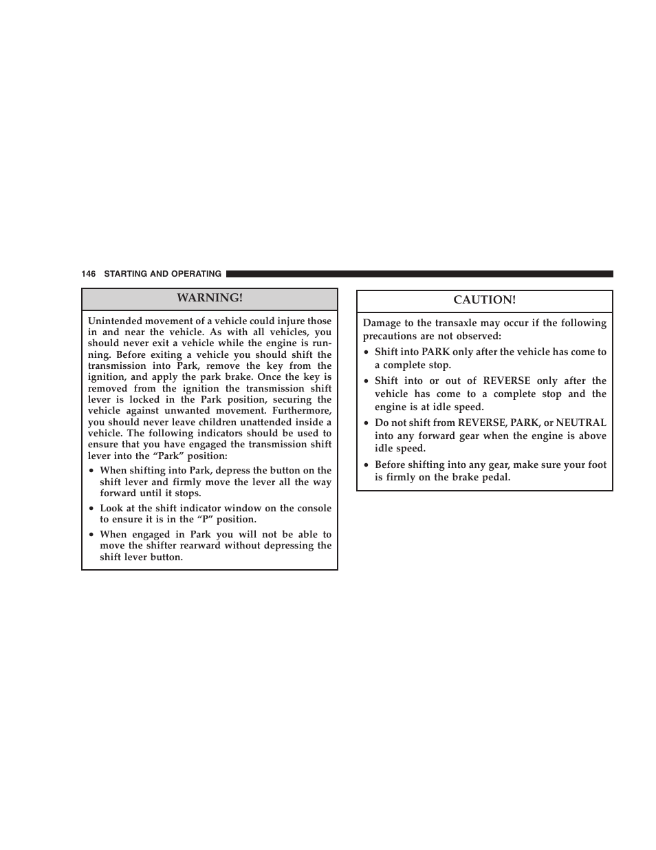 Dodge 2005 JR41 Stratus User Manual | Page 146 / 293