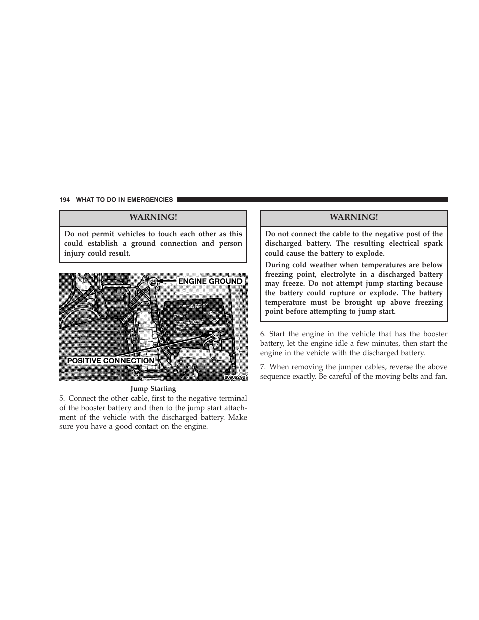 Dodge 2005 JR41 Stratus User Manual | Page 194 / 293