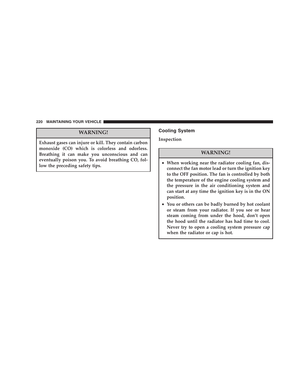 Cooling system | Dodge 2005 JR41 Stratus User Manual | Page 220 / 293