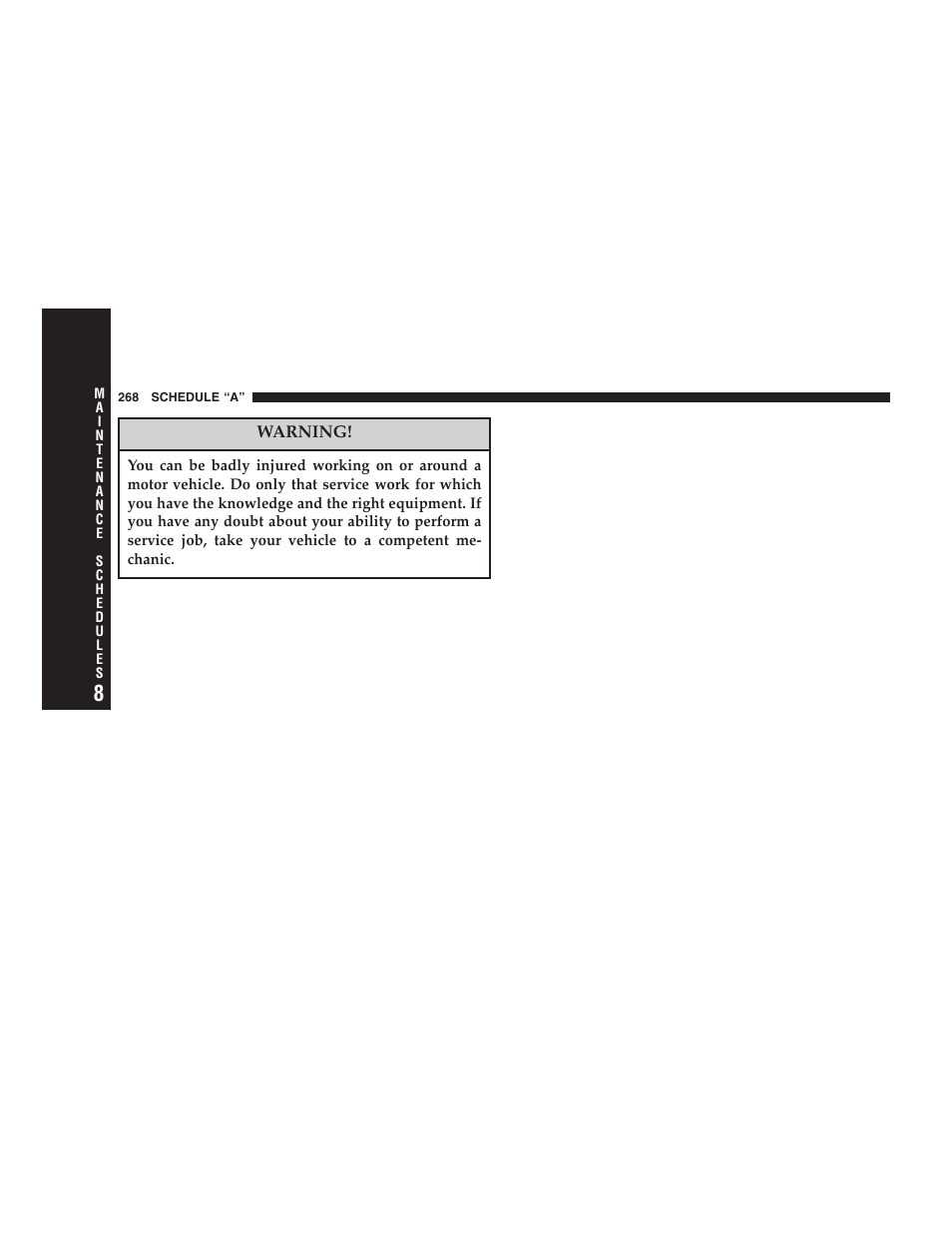 Dodge 2005 JR41 Stratus User Manual | Page 268 / 293